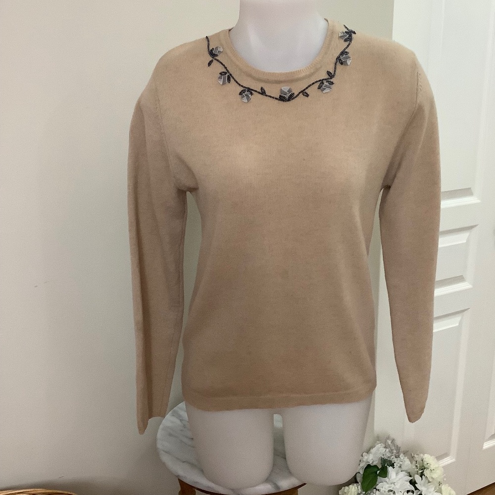 Andre Christina Wool Sweater Med 34-35 bust